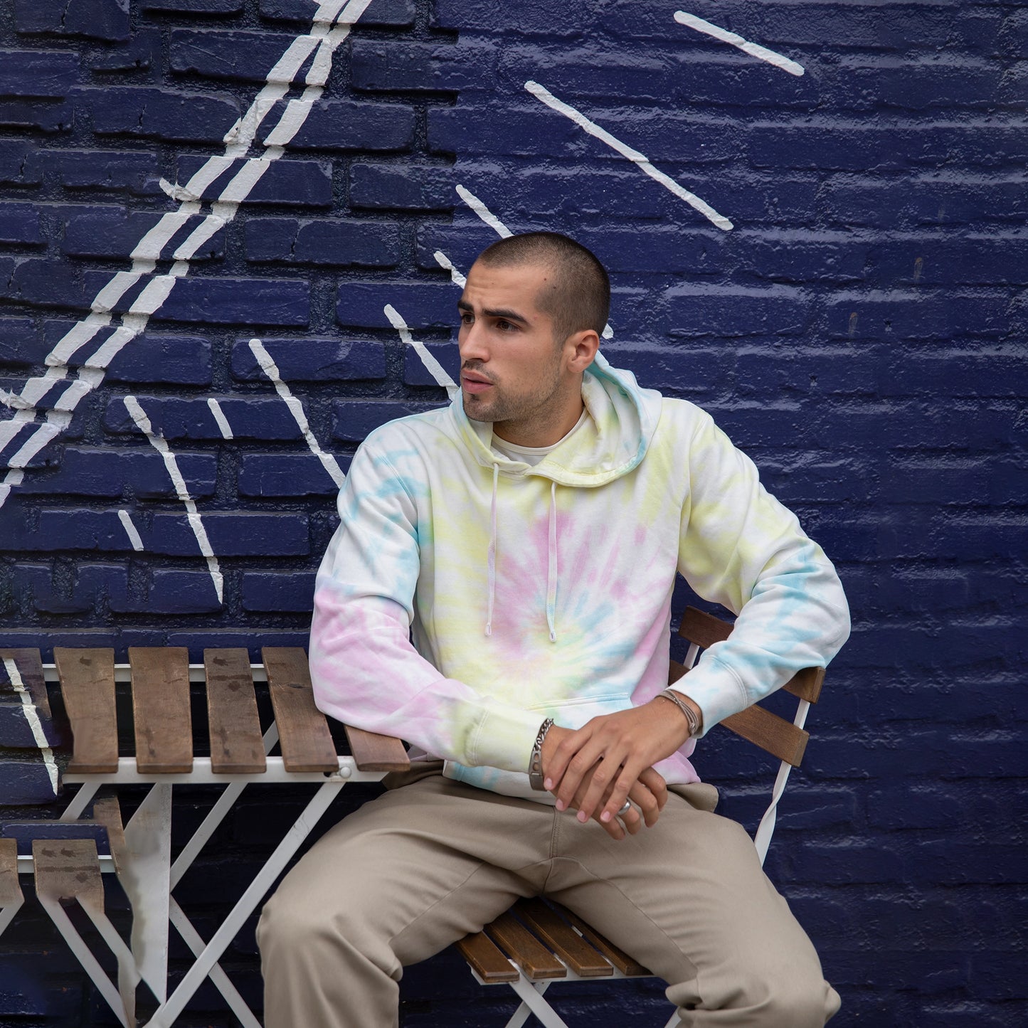 Tie-Dye Sunset Swirl Hoodie