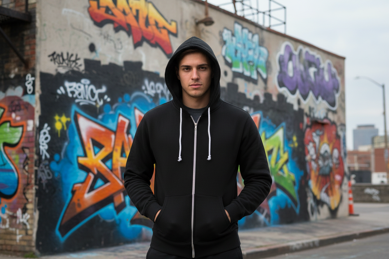 Hoodie - Graffiti Wall 2