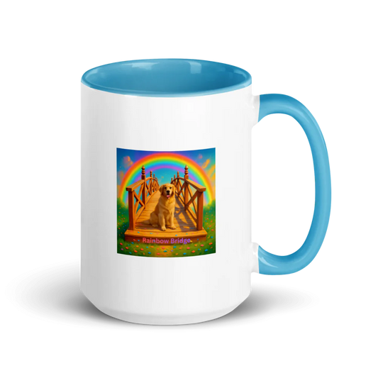 Rainbow Bridge Memorial Coffee Mug - Pet Loss Remembrance Gift