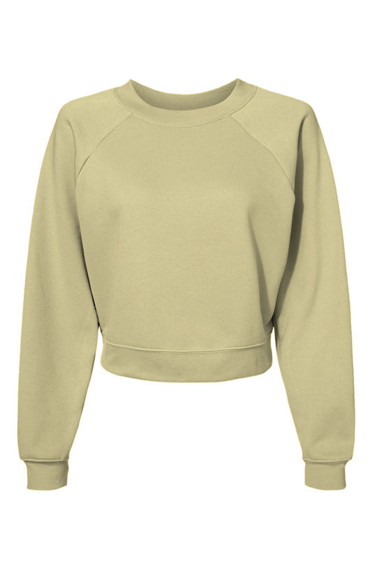 Women's Raglan Pullover Fleece Sweatshirt
