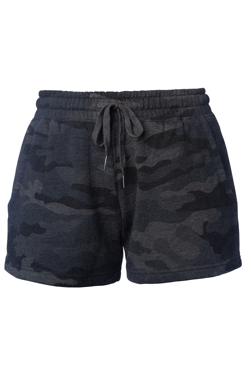Black Camo Heather Shorts