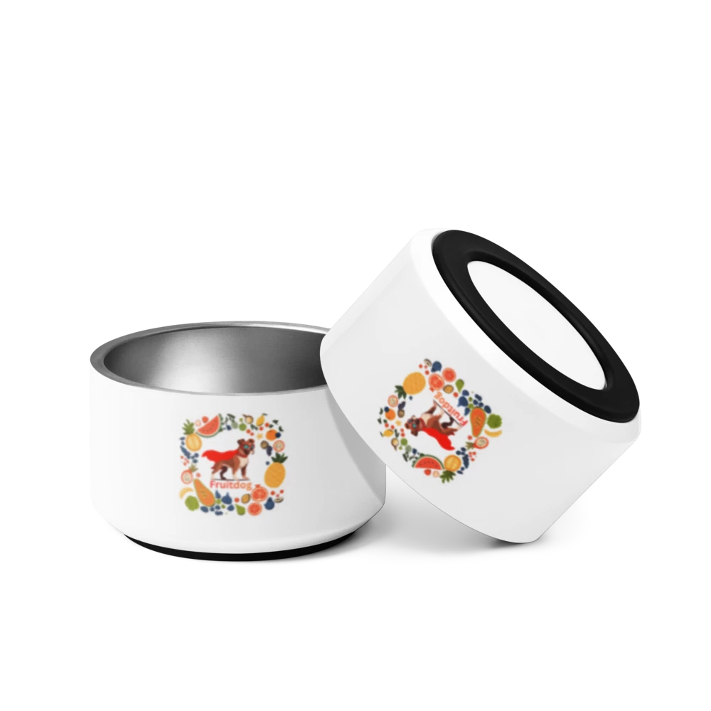 Premium Stainless Steel Pet Bowl - Non-Slip Base