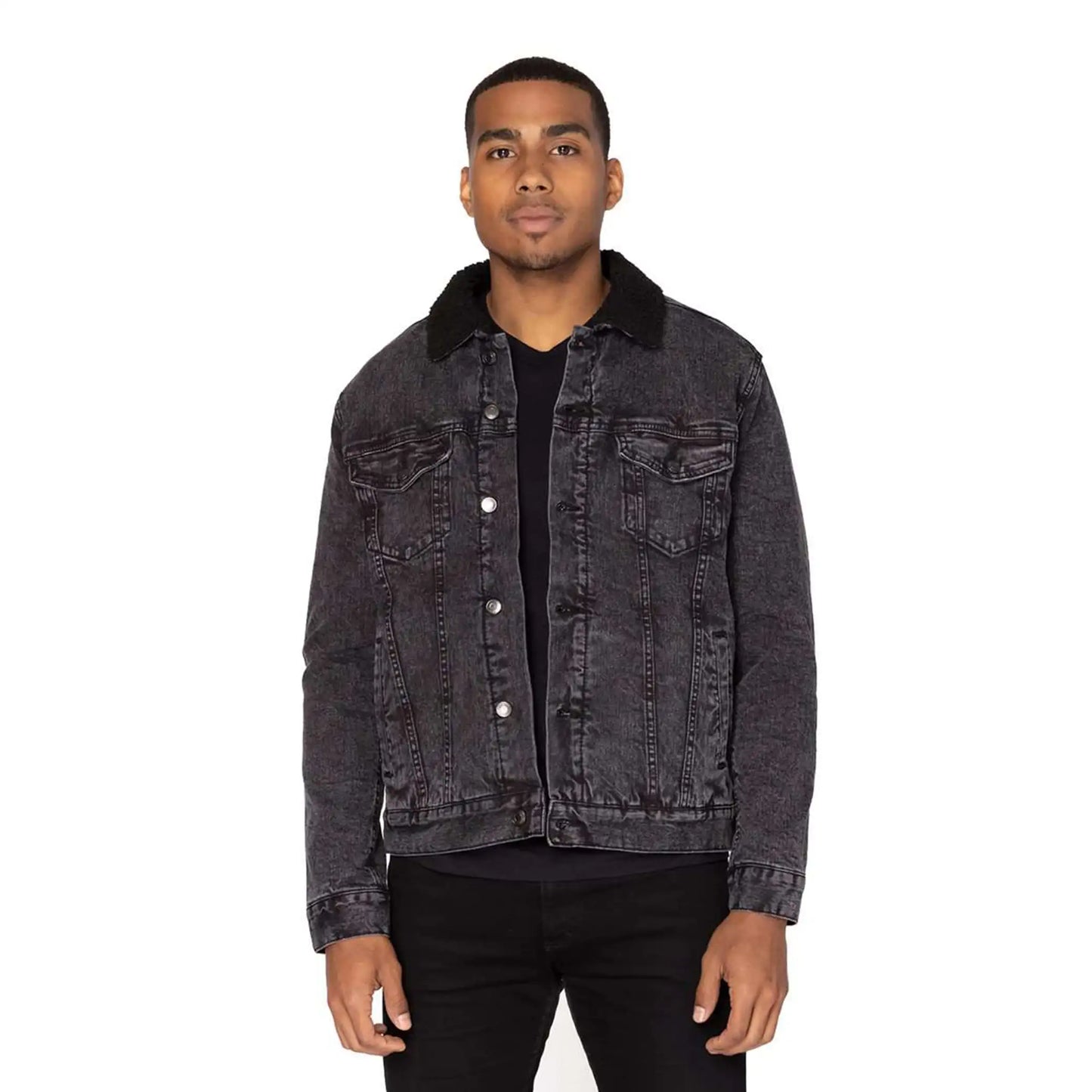 Classic Sherpa Lined Denim Jacket