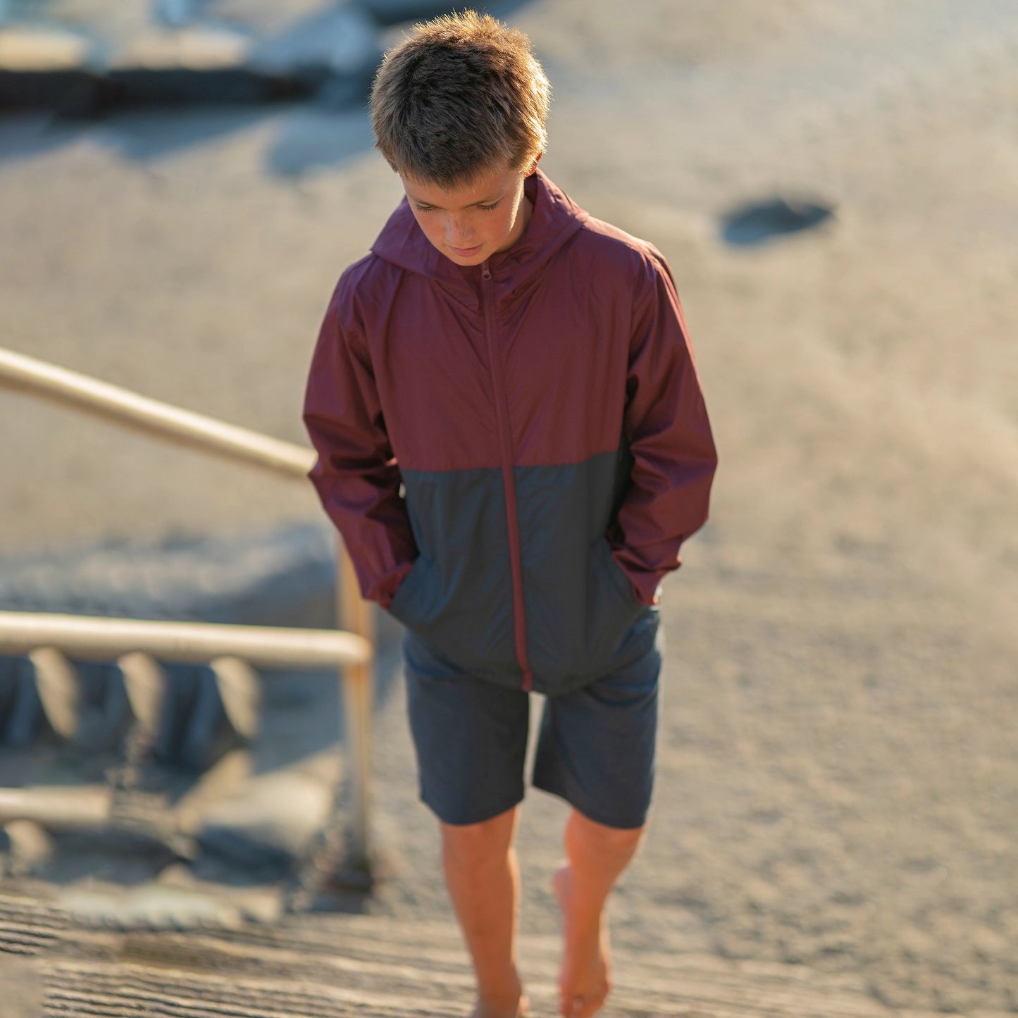 Youth Classic Two-Tone Windbreaker