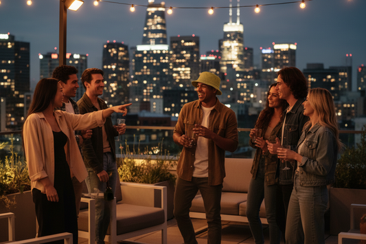 Bucket Hat - Rooftop Patio Night 2