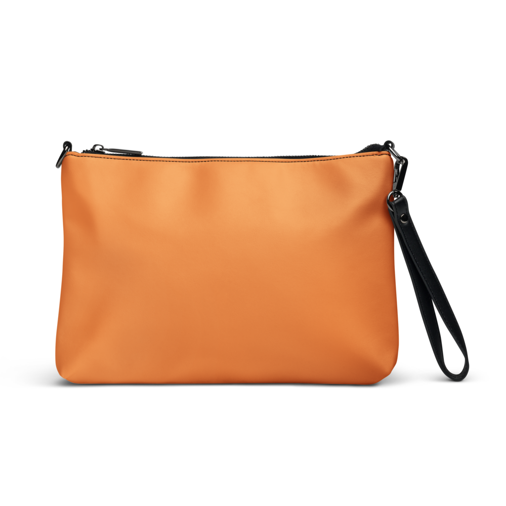 Vibrant Orange Crossbody Bag