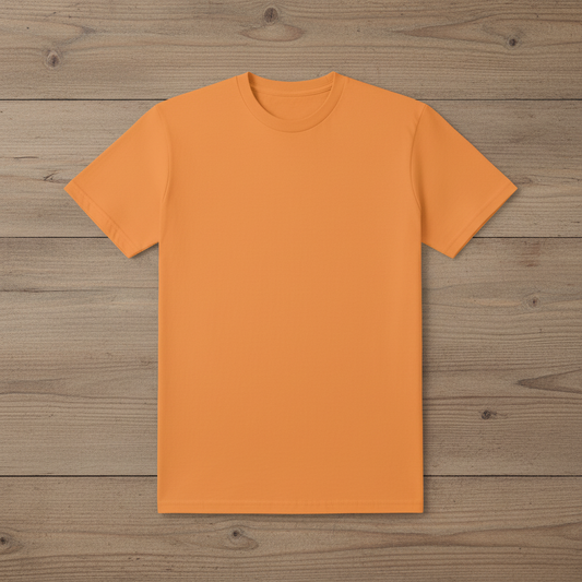 Tangerine short sleeve tee - square format